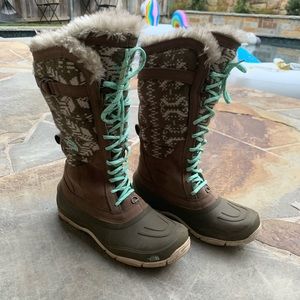 The North Face| Shellista Lace Luxe Boot fair isle